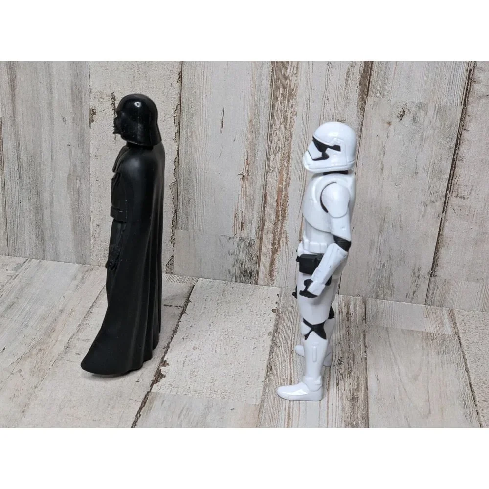 2016 Hasbro Star Wars ROTJ Action figures Darth Vader & First Order Stormtrooper